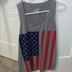 American flag tank top under armour